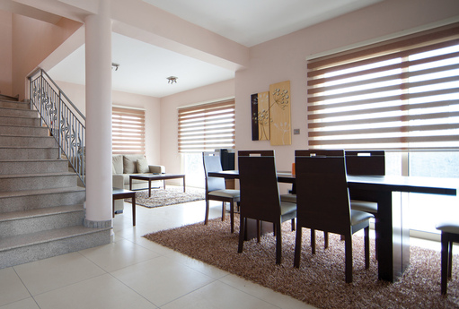 livingroom bathroom and white diningroom , kitchen and livingroom